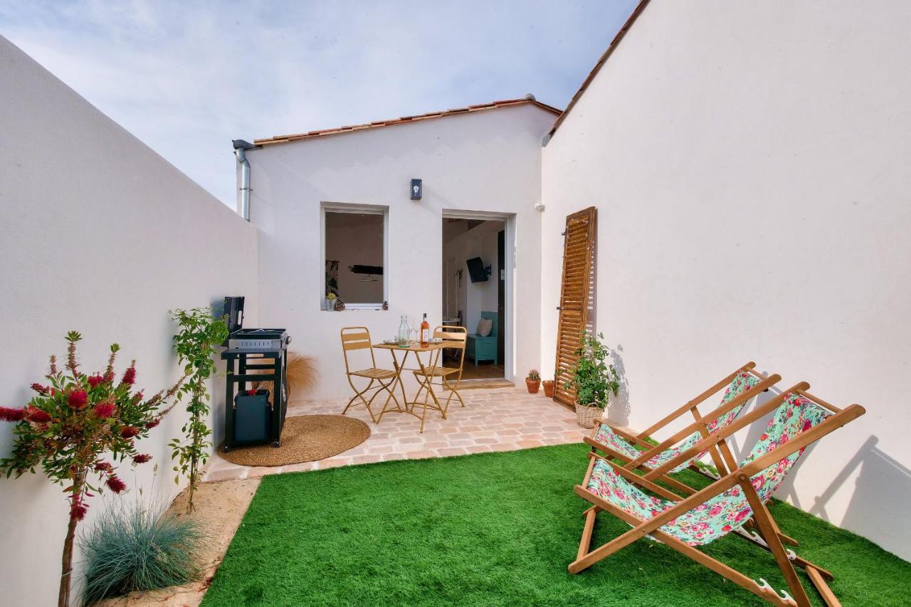Studio Avec Terrasse A 250 Metres Du Port Rivedoux-Plage Exterior foto